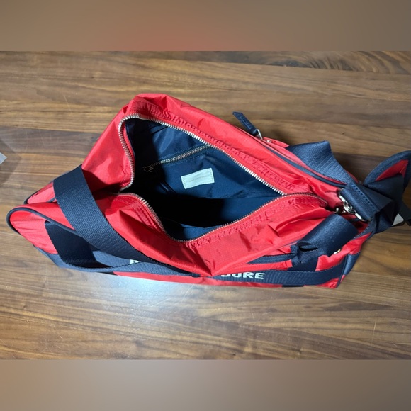Aime Leon Dore Nylon Duffle Bag Equestrian Red ALD Queens New York